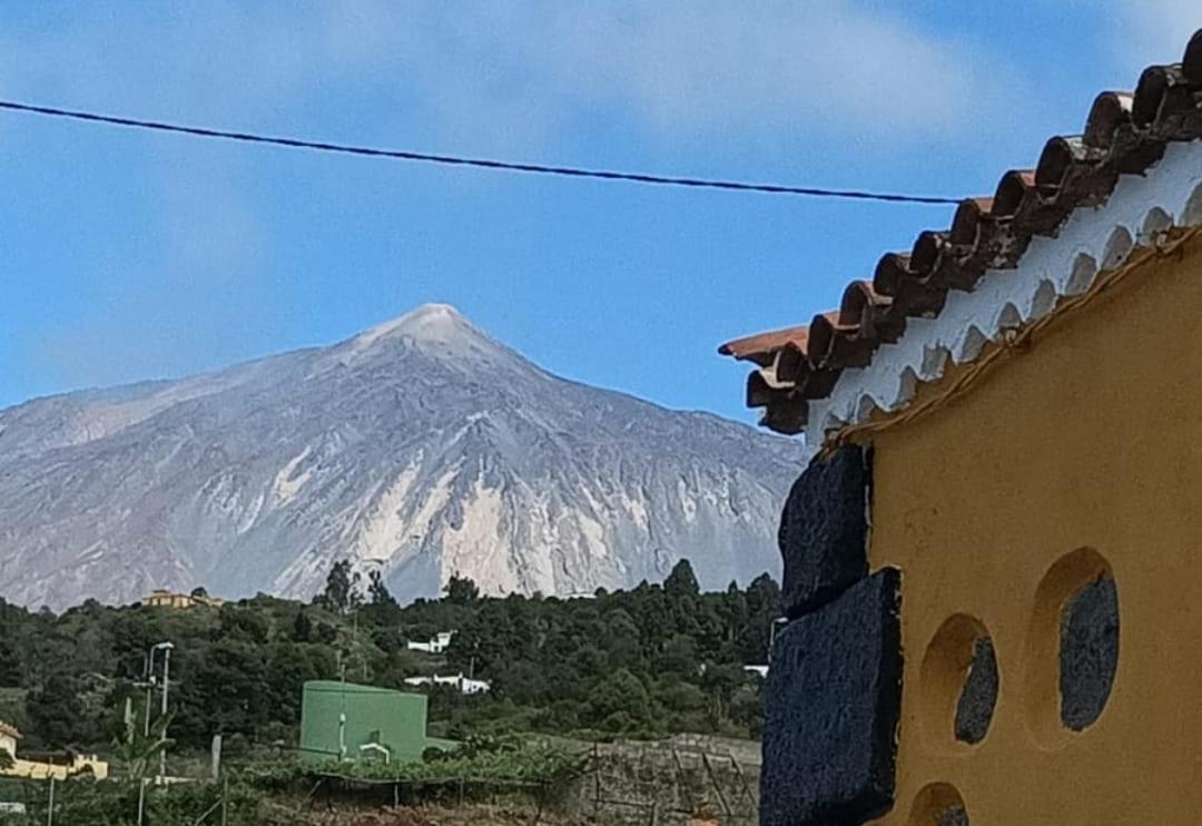 Tradicional Casa Canaria Con Piscina Y Vistas Al Teide Icod De Los Vinos Εξωτερικό φωτογραφία