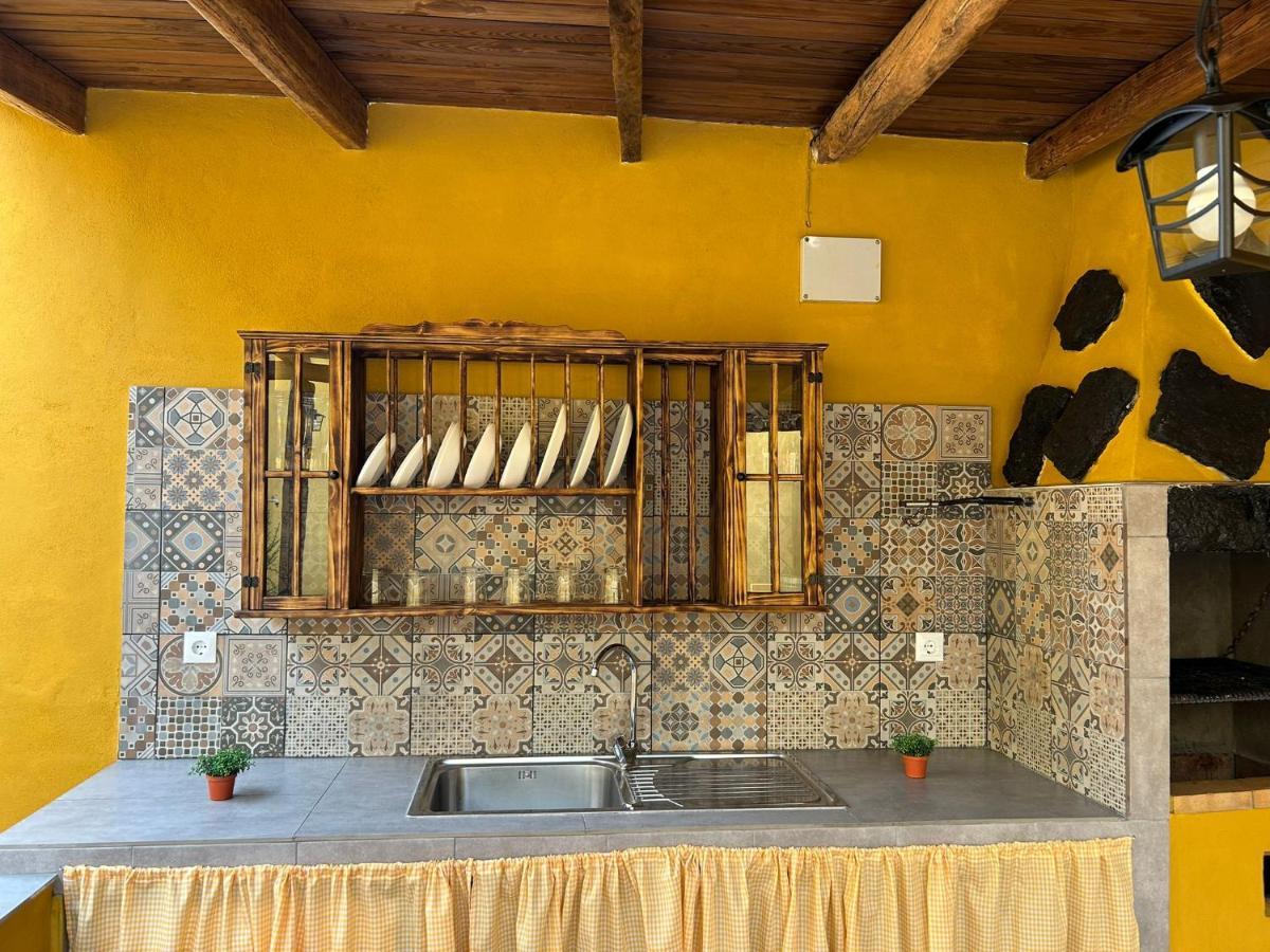 Tradicional Casa Canaria Con Piscina Y Vistas Al Teide Icod De Los Vinos Εξωτερικό φωτογραφία