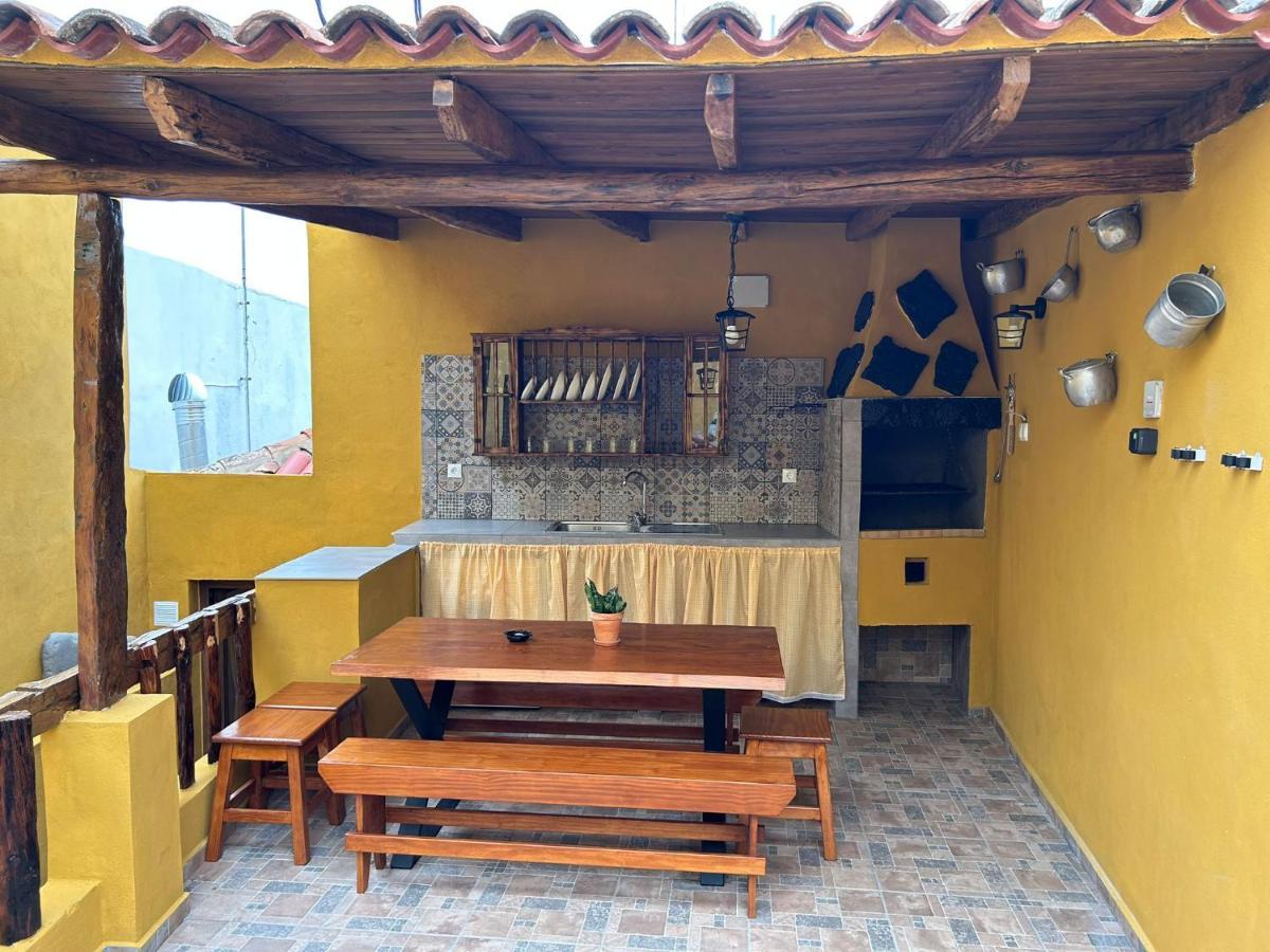 Tradicional Casa Canaria Con Piscina Y Vistas Al Teide Icod De Los Vinos Εξωτερικό φωτογραφία