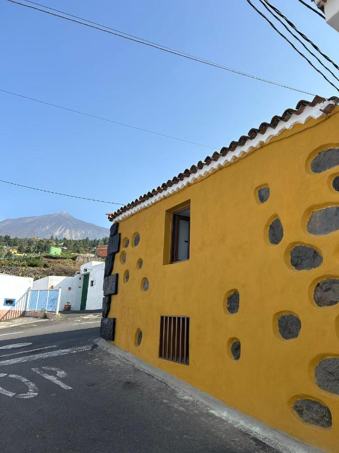 Tradicional Casa Canaria Con Piscina Y Vistas Al Teide Icod De Los Vinos Εξωτερικό φωτογραφία