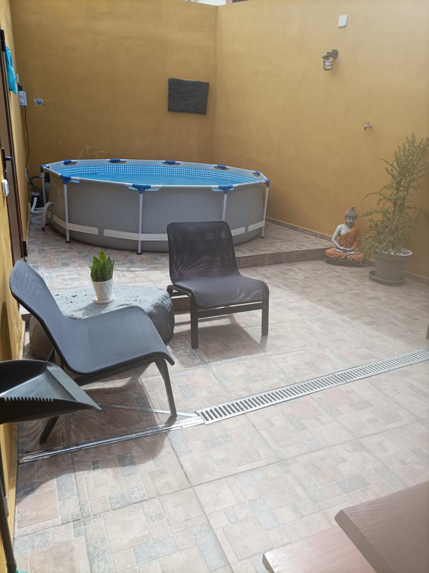 Tradicional Casa Canaria Con Piscina Y Vistas Al Teide Icod De Los Vinos Εξωτερικό φωτογραφία